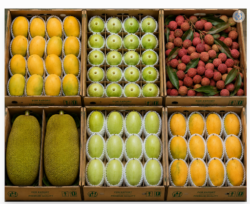 Fresh fruit assortment from Bangladesh